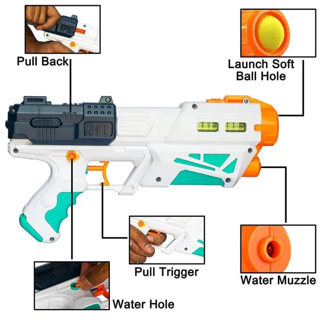 Water Shooting Soft Bullet